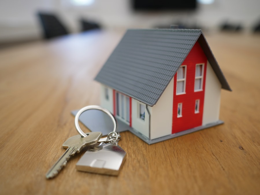 Real estate investor reviewing property documents