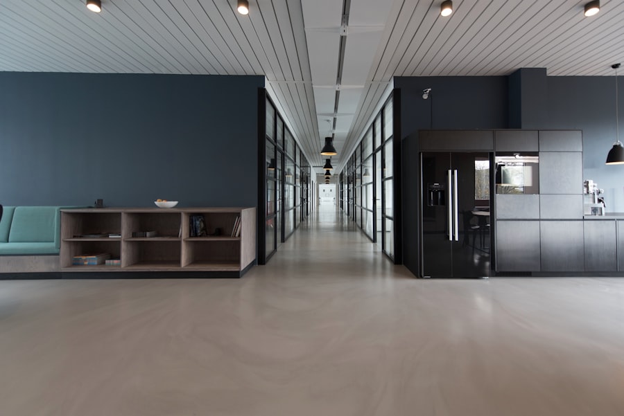 Modern commercial office interior